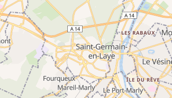 Carte en ligne de Saint-Germain-en-Laye