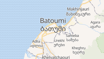 Carte en ligne de Batoumi