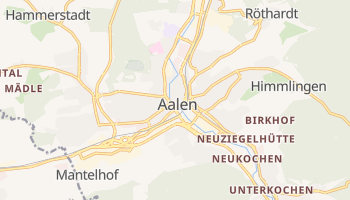 Carte en ligne de Aalen