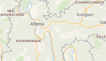 Carte en ligne de Altena
