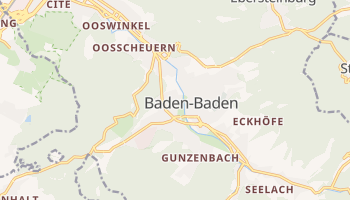 Carte en ligne de Baden-Baden