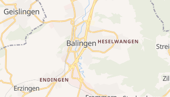 Carte en ligne de Balingen
