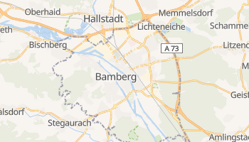 Carte en ligne de Bamberg