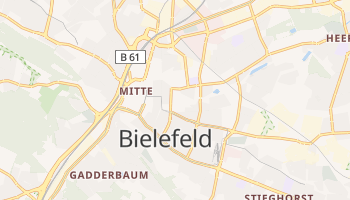 Carte en ligne de Bielefeld