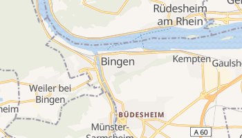 Carte en ligne de Bingen-Am-Rhein