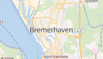 Carte en ligne de Bremerhaven