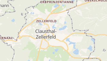 Carte en ligne de Clausthal-Zellerfeld