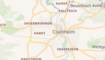 Carte en ligne de Crailsheim