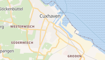 Carte en ligne de Cuxhaven