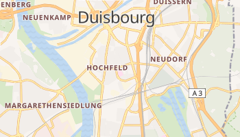 Carte en ligne de Duisbourg