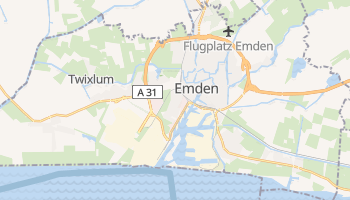 Carte en ligne de Emden