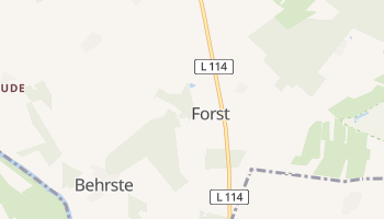 Carte en ligne de Forst