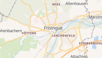 Carte en ligne de Freising