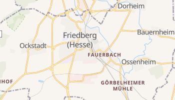 Carte en ligne de Friedberg