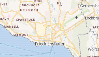 Carte en ligne de Friedrichshafen