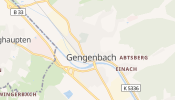 Carte en ligne de Gengenbach