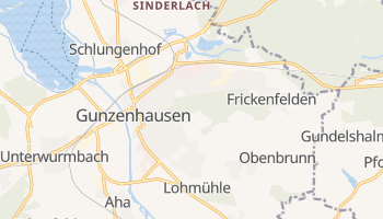 Carte en ligne de Gunzenhausen