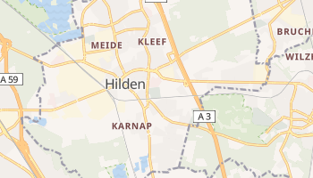 Carte en ligne de Hilden