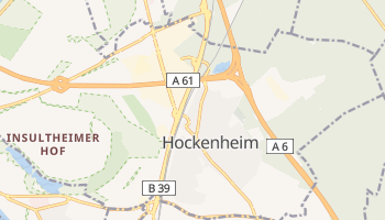 Carte en ligne de Hockenheim