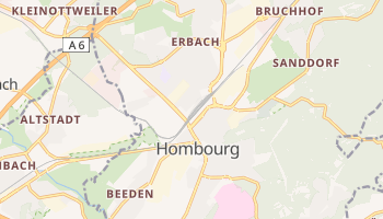 Carte en ligne de Hombourg