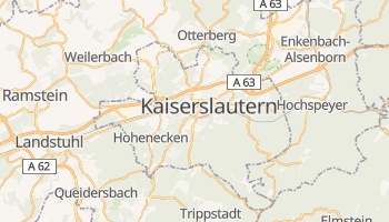 Carte en ligne de Kaiserslautern