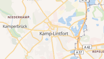 Carte en ligne de Kamp-Lintfort