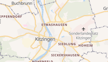 Carte en ligne de Kitzingen