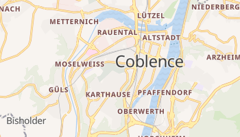 Carte en ligne de Coblence
