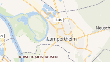 Carte en ligne de Lampertheim