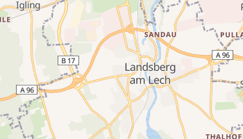 Carte en ligne de Landsberg am Lech