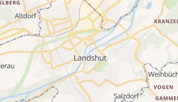 Carte en ligne de Landshut