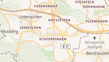 Carte en ligne de Leinfelden-Echterdingen