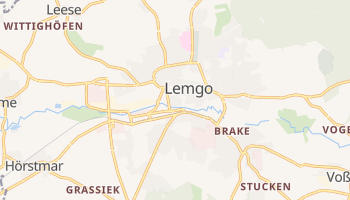 Carte en ligne de Lemgo