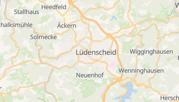 Carte en ligne de Lüdenscheid