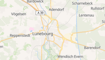 Carte en ligne de Lunebourg