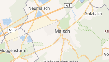 Carte en ligne de Malsch