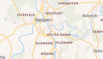 Carte en ligne de Meppen