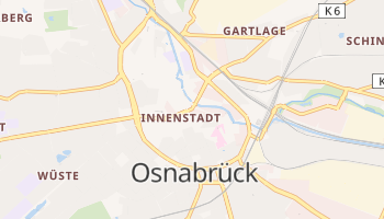 Carte en ligne de Osnabrück