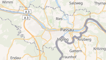 Carte en ligne de Passau