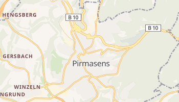 Carte en ligne de Pirmasens