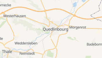 Carte en ligne de Quedlinbourg