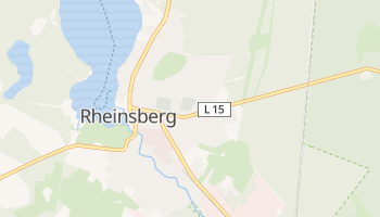 Carte en ligne de Rheinsberg