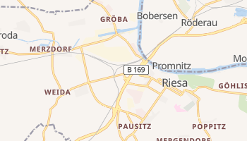 Carte en ligne de Riesa