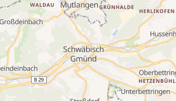 Carte en ligne de Schwäbisch Gmünd