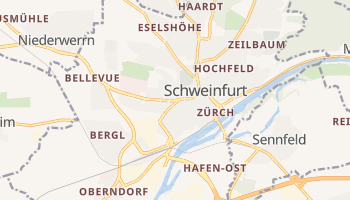 Carte en ligne de Schweinfurt