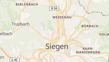 Carte en ligne de Siegen