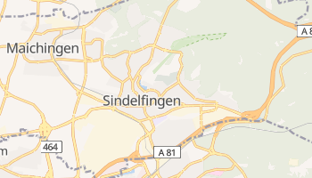 Carte en ligne de Sindelfingen