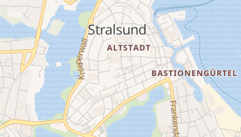 Carte en ligne de Stralsund