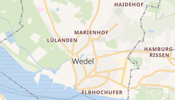 Carte en ligne de Wedel