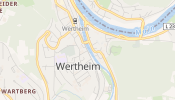 Carte en ligne de Wertheim